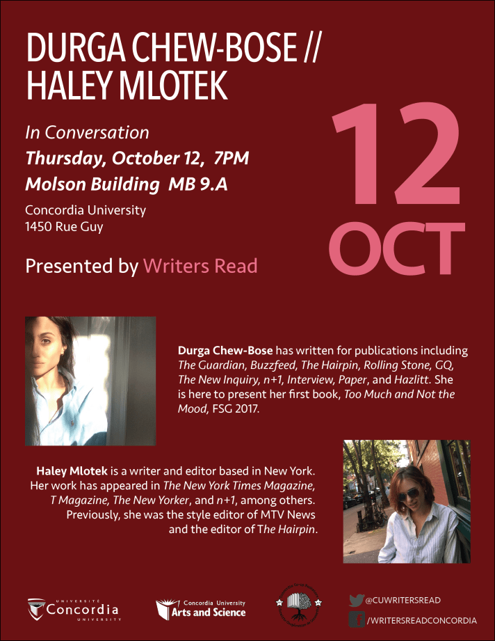 Chew-Bose Mlotek Poster